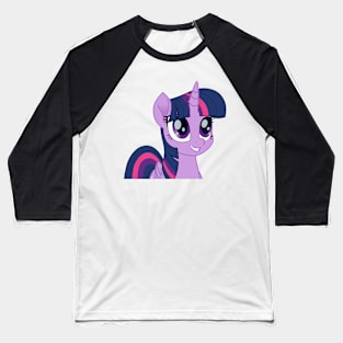 happy movie Twilight Sparkle 2 Baseball T-Shirt